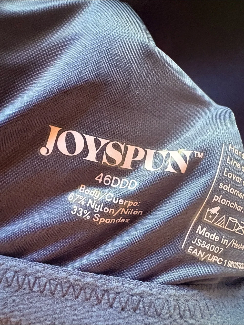 Joyspun NWT Navy Full Coverage Molded T-Shirt Bra